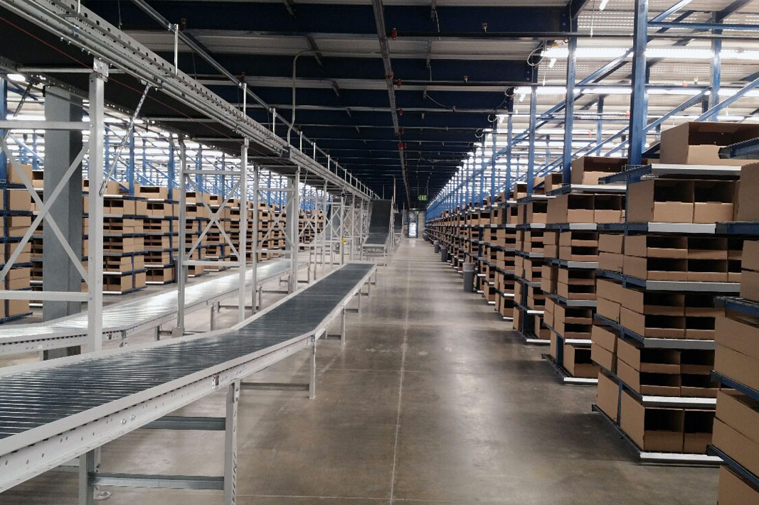 A Pick Module Pallet Rack solution for an E-Commerce application. A Pick Module Pallet Rack solution for an E-Commerce application.
